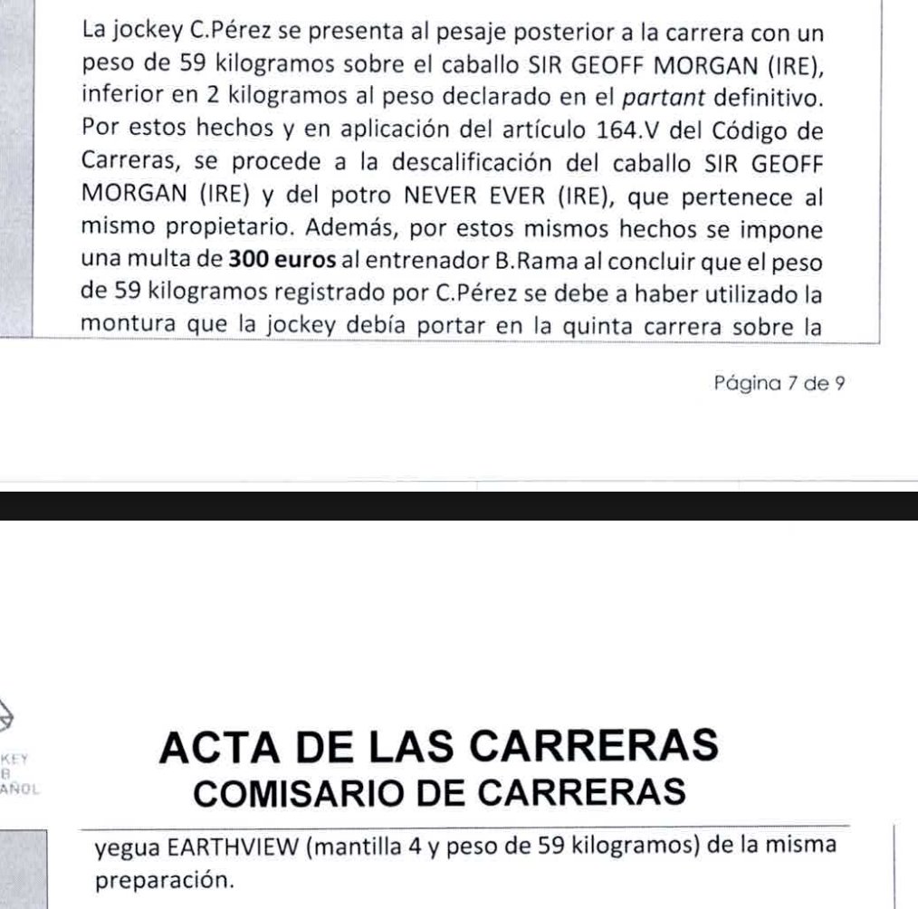 Woman_owar's tweet photo. Explicádmelo que estoy un poco lenta. Se DISTANCIA a un caballo GANADOR porque otro de su cuadra (¿cómo le beneficia eso?) no da el peso pero Arzúa, en todo un Oaks, puede moverse para que pase La Llosa y todo ok https://t.co/IJssDoXpGk
