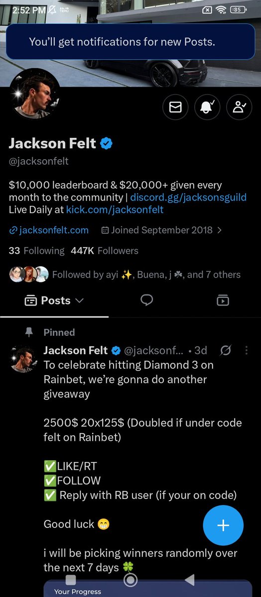 Chaexpan's tweet photo. @jacksonfelt notifs and under ur code Jackson

RB: panfelt https://t.co/Cwsq1gaJFs