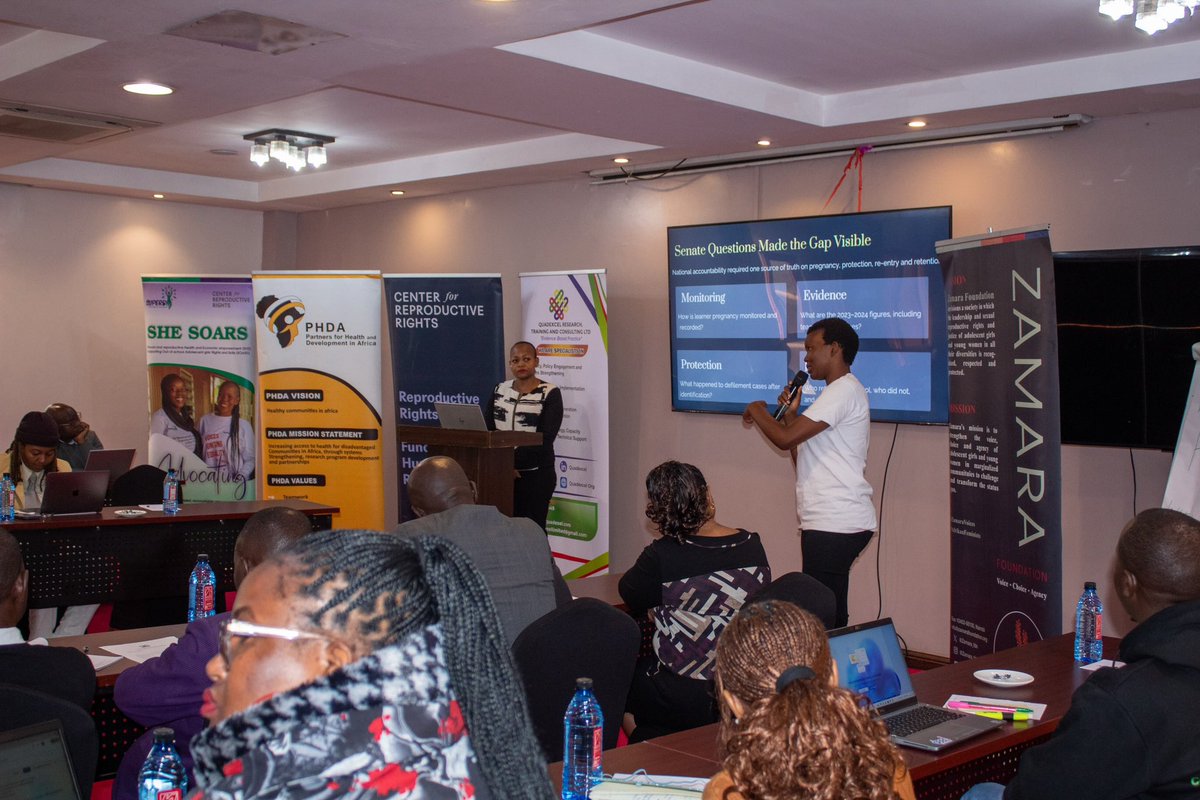 rhnkorg's tweet photo. Too many learners quietly disappear from school in Kenya.
Not because they stopped dreaming.
But because life happened: pregnancy, crisis, fees.
And no one was counting them. 💔

This week we joined the @EduMinKenya + partners to launch the Basic Learner Re-entry, Retention and Tracking Tool #BLRRT.
It ensures every learner who drops out, re-enters, or transitions is:
👁️ Seen 
🔢 Counted 
💪 Supported

Next: rollout to all 47 counties, community tracking, teacher training, and sustainable funding.

Because keeping adolescents in school = protecting health + expanding futures.
No learner should be forgotten. 🌟

#EducationKE #BLRRT #RHNK4Impact