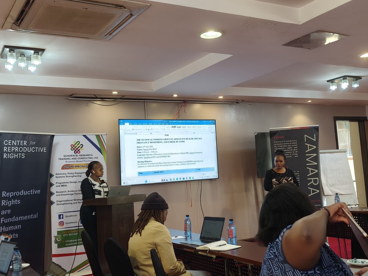 rhnkorg's tweet photo. Too many learners quietly disappear from school in Kenya.
Not because they stopped dreaming.
But because life happened: pregnancy, crisis, fees.
And no one was counting them. 💔

This week we joined the @EduMinKenya + partners to launch the Basic Learner Re-entry, Retention and Tracking Tool #BLRRT.
It ensures every learner who drops out, re-enters, or transitions is:
👁️ Seen 
🔢 Counted 
💪 Supported

Next: rollout to all 47 counties, community tracking, teacher training, and sustainable funding.

Because keeping adolescents in school = protecting health + expanding futures.
No learner should be forgotten. 🌟

#EducationKE #BLRRT #RHNK4Impact