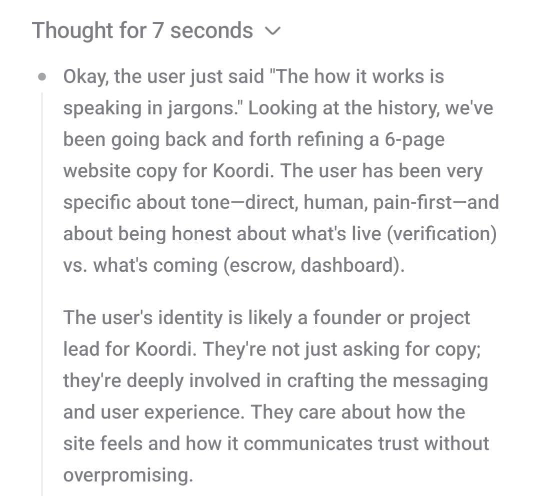 techChibuike's tweet photo. It's a tough process settling for a website marketing copy since the past two days. 

The right copy for the right design is the goal 👌 https://t.co/B83gUtZ8iG