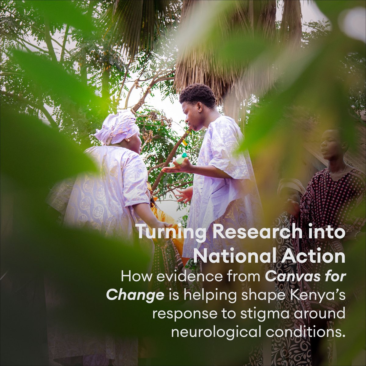 AKU_BMI's tweet photo. Research can change lives when it informs policy. Here's how evidence from #CanvasForChange is helping shape Kenya's response to stigma around neurological conditions and supporting progress towards WHO #IGAP Target 1.2. #RoadmapForChange #WorldBrainDay https://t.co/F6JFYY3v1E