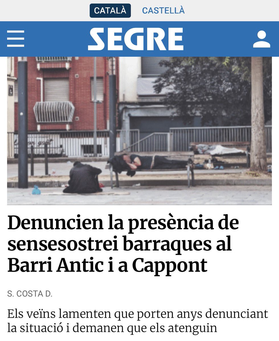 amicsdelalletja's tweet photo. L’alberg no era necessari. @flarrosa va atiar contra el temporer i el sensesostre. Però el problema a Lleida ara 4 burques #burka #elpitjorAlcalde
Ara no patiu que posarà una pantalla per veure la final del Mundial i els seus amics de la nit faran un tardeo previ https://t.co/6ViSo4frUG