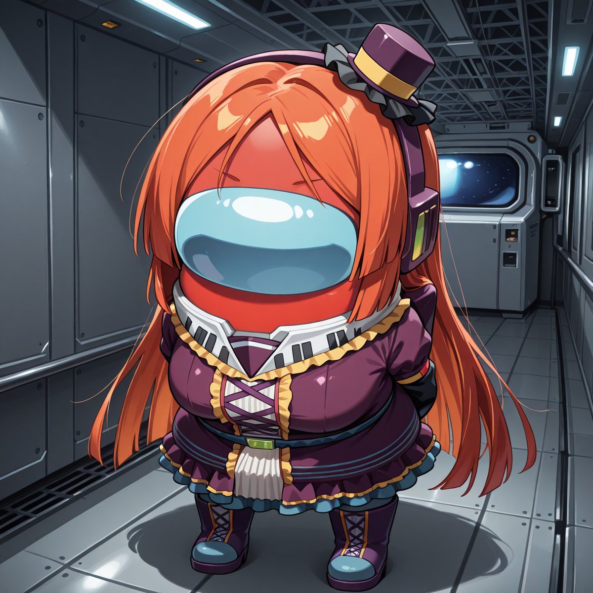 JhonnySanGames's tweet photo. Ritsu como tripulante o quizas como impostor?
#波音リツ #UTAU #NamineRitsu https://t.co/iSOSbLcBiv