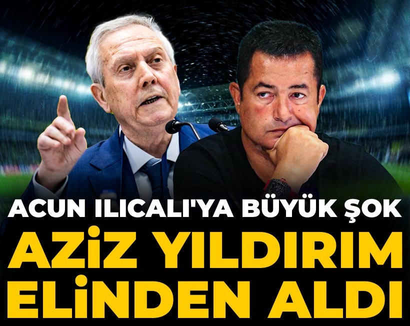 Halktvcomtrspor's tweet photo. Fenerbahçe'de Acun Ilıcalı'ya büyük şok. Aziz Yıldırım elinden aldı
https://t.co/1ylXINqfjz https://t.co/7ReDdqjDo6