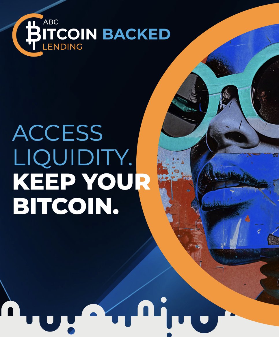 AfricaBitCorp's tweet photo. BITCOIN-BACKED LENDING

Every asset should earn its keep.
Just holding an asset is 2D. Leveraging it is a new dimension of investing.

Africa Bitcoin Corporation runs a disciplined private credit lending engine — capital deployed against real collateral, earning a real return, on a margined basis.
 Bitcoin-Backed Lending is simply the next expression of that same credit discipline: institutional borrowers post collateral, we lend against it, and the capital keeps working.
Credit first. Collateral always. Growth by design.

Learn more about our Bitcoin-Backed Lending platform: https://t.co/CiiLA6PZOx

#AfricaBitcoinCorporation #BitcoinBackedLending #PrivateCredit #BAC #JSE