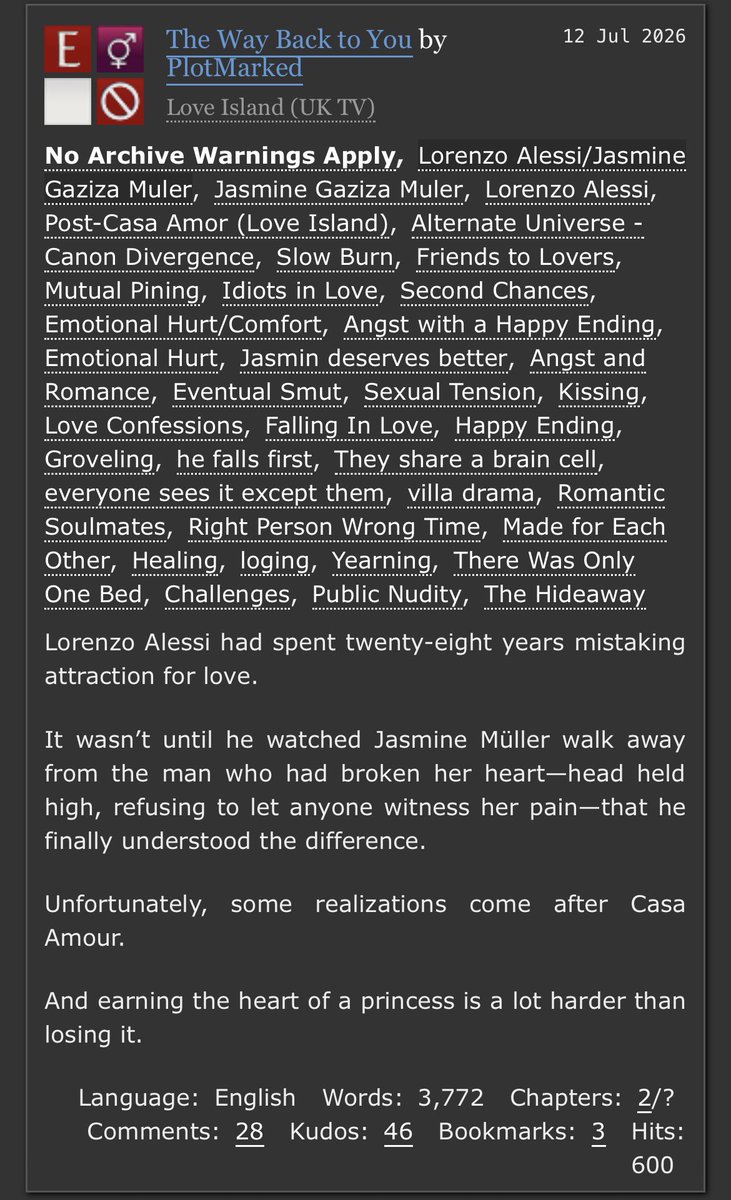 coc0deeznuts's tweet photo. why is there a jasrenzo fic on ao3, yall stay delusional wow #loveislanduk https://t.co/PrXCMXN2ne