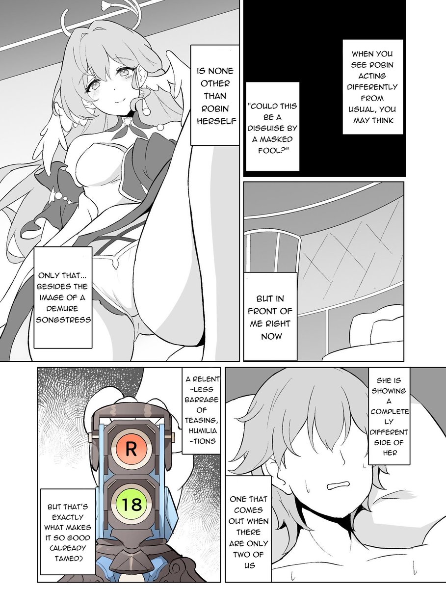 DedpulNINL's tweet photo. EN TL: A completely different side of Robin 😳 https://t.co/eGyyC5h475