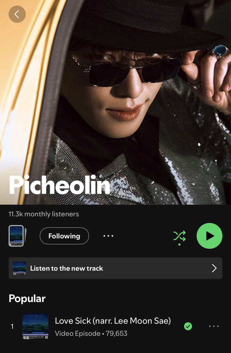 channieluuvr's tweet photo. 11.3k monthly listeners.. where’s nugupromoter when you need them https://t.co/dvUC4Th3Gt