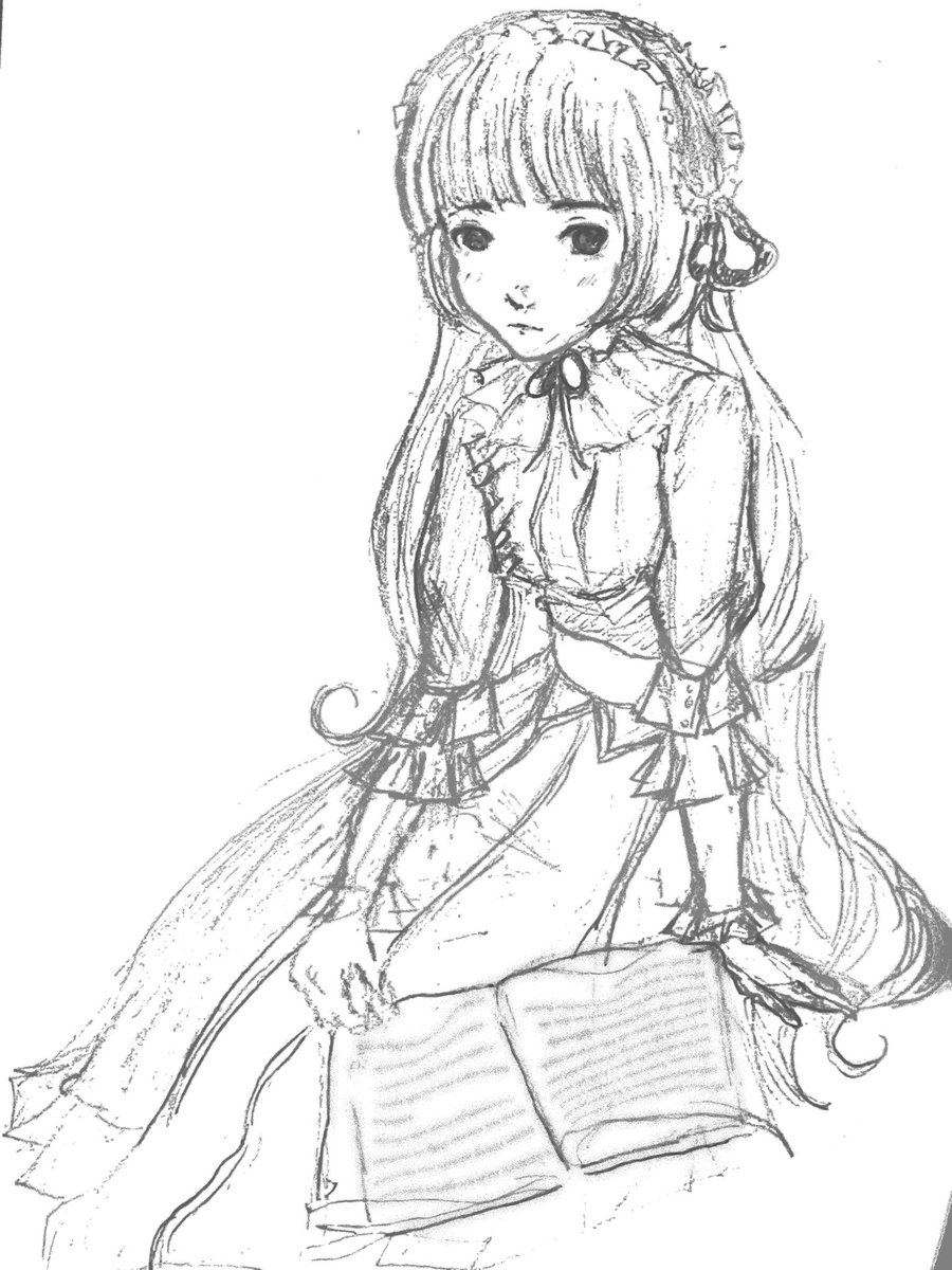 sundiskwand's tweet photo. victorique for my friend https://t.co/9zLLeWUbfg