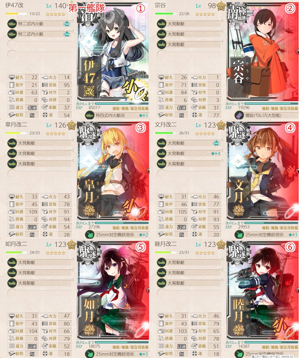 ship_code_cv3's tweet photo. 『あ！油がない！！』

ってなった時の緊急措置として

通常海域1-3燃料マスでの回収

いかがですか？

皆知ってると思うけど

一応編成例とか載せときます

＃艦これ

ここで拾った駆逐艦は

バイトとして

（水雷司令部施設があれば）5-5で燃料採掘も出来ます https://t.co/VZoLcvyGE2