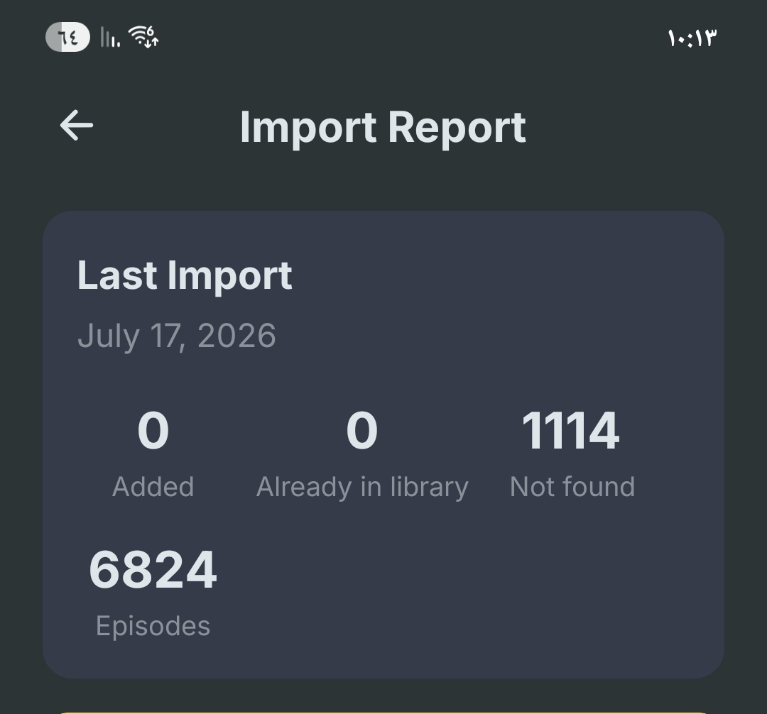 VirenHF's tweet photo. Refract added nothing after all the wait for the import https://t.co/GNCeq14ObW