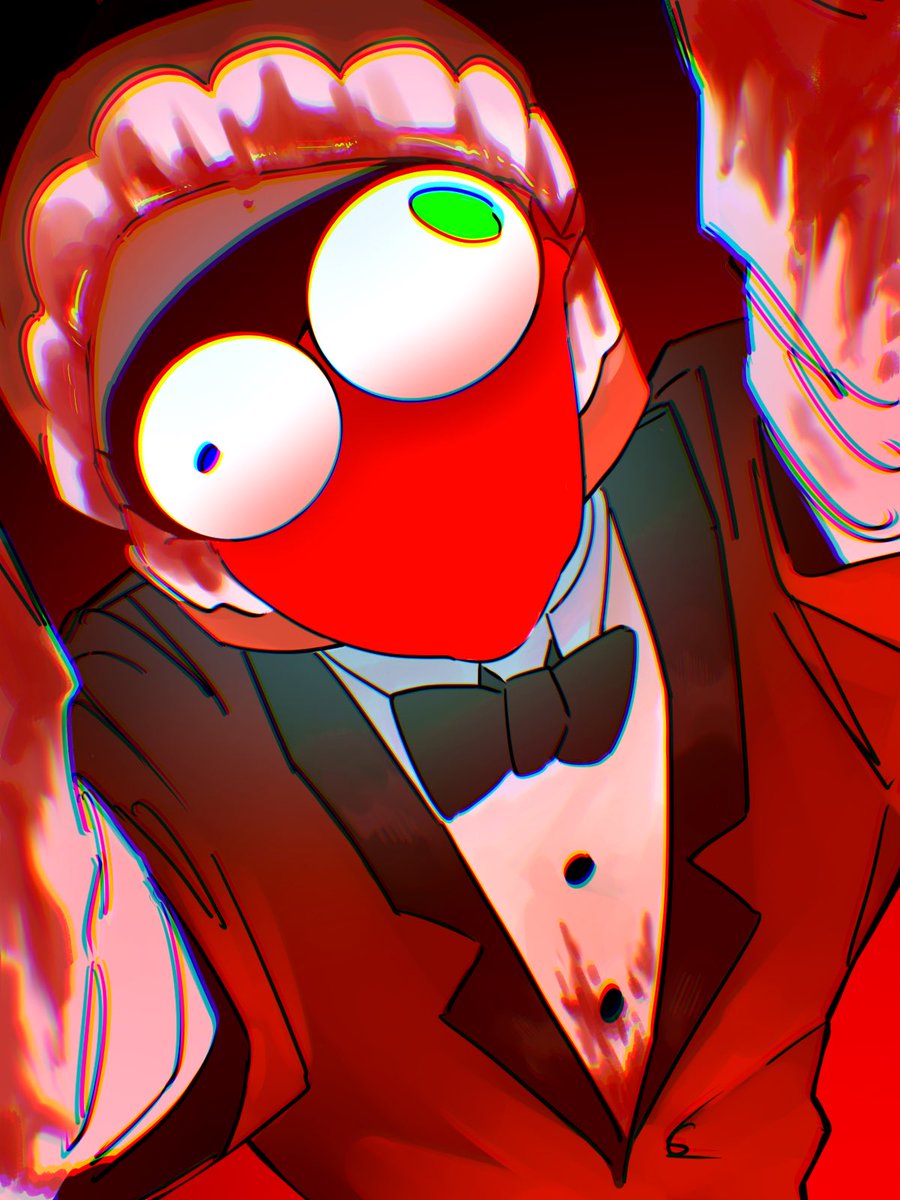 orkwii's tweet photo. ⚠️グロ注意⚠️
EATING‼️‼️ #cainefanart https://t.co/OTxRvF8RVk