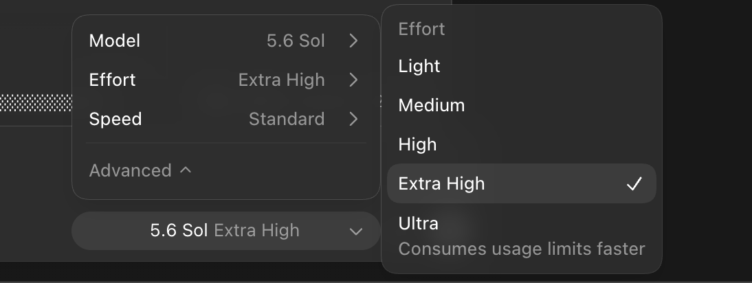 _Jarrad_'s tweet photo. codex feedback for you @jxnlco  it's unclear what happens when you change effort while an agent is working.  my assumption is that it doesn't apply until i send another message, but that might be outdated? either way, the ideal UX would be, imo:
- clarity in the picker on whether this will steer or queue
- clarity that it's pending
- once it's done, clarity in the thread as to when