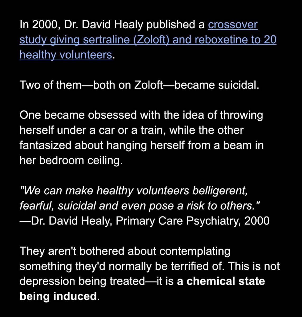 TakeThiamine's tweet photo. Very sad. Never take SSRIs. https://t.co/gUZGIAivco