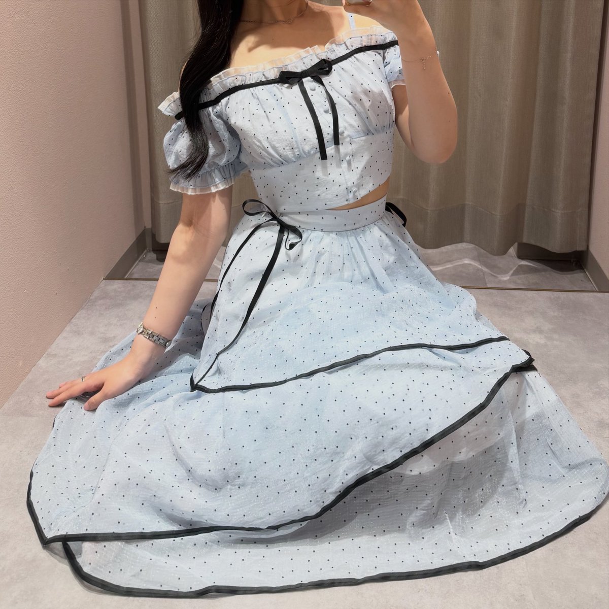 shop staff coordinate⸝⸝꙳ 本日は天王寺店よりコーデをご紹介いたし