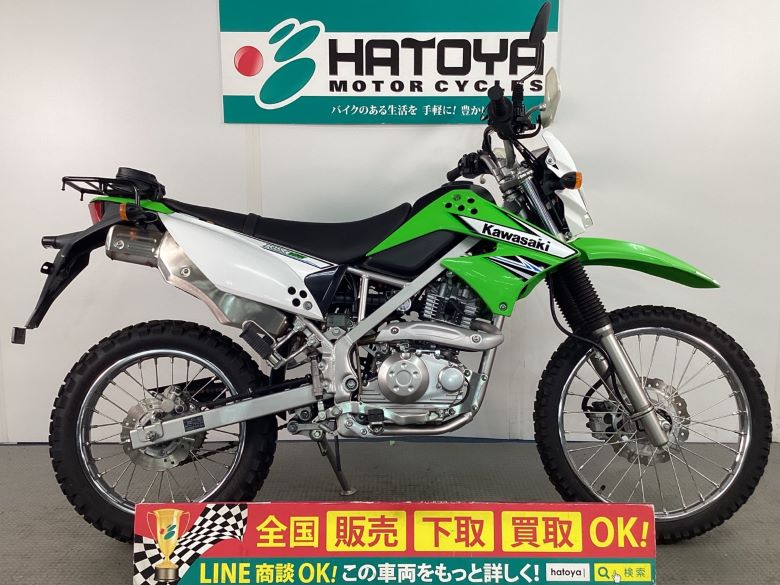 KLX125が入荷しました 2011年モデル！リアキャリア・ナックル