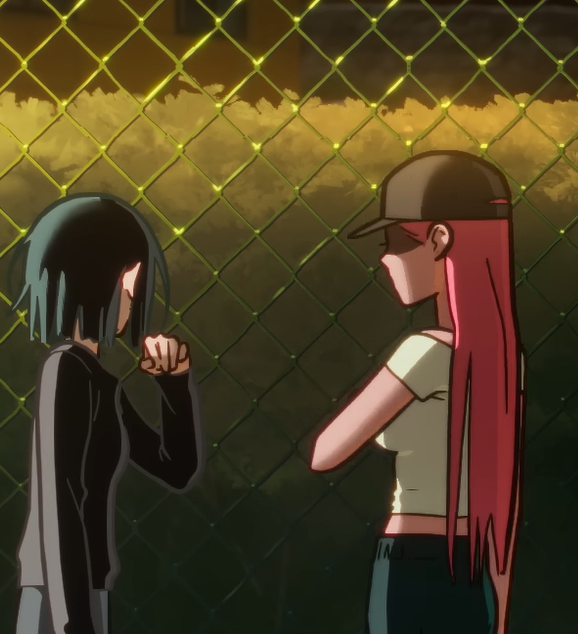 lukanatic's tweet photo. with how sua feels when it comes to wanting and letting herself be hit, the way she barely has any reaction to the slap, just one second of shock and immediately clings to mizi is so so so interesting and shows how they are both used to this behavior within their relationship and sua actively encourages it. (NOT saying it is okay, btw)
