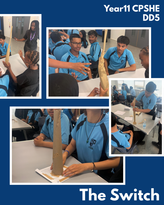 MorpethSch's tweet photo. Our new Year 11s demonstrated great teamwork during their workshop with The Switch on CPSHE Drop Day! https://t.co/ayof9QRNWG