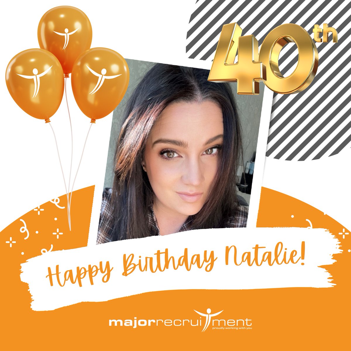 MajorRec1's tweet photo. Welcome to CLUB40 Natalie
It's our Norwich Branch Manager's birthday today and it's a special one!! So can we all please send Nat your love and well wishes.
HAPPY BIRTHDAY
#MajorFamily #MajorBirthday #HappyBirthday https://t.co/p5rnPDYBlU