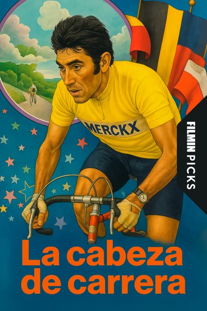 JaumeRV's tweet photo. Fans del ciclismo, hoy estrenamos uno de los mejores documentales deportivos de la historia.
Eddy Merckx protagoniza nuestro nuevo #FilminPicks
@Filmin https://t.co/ByCjLgabyO