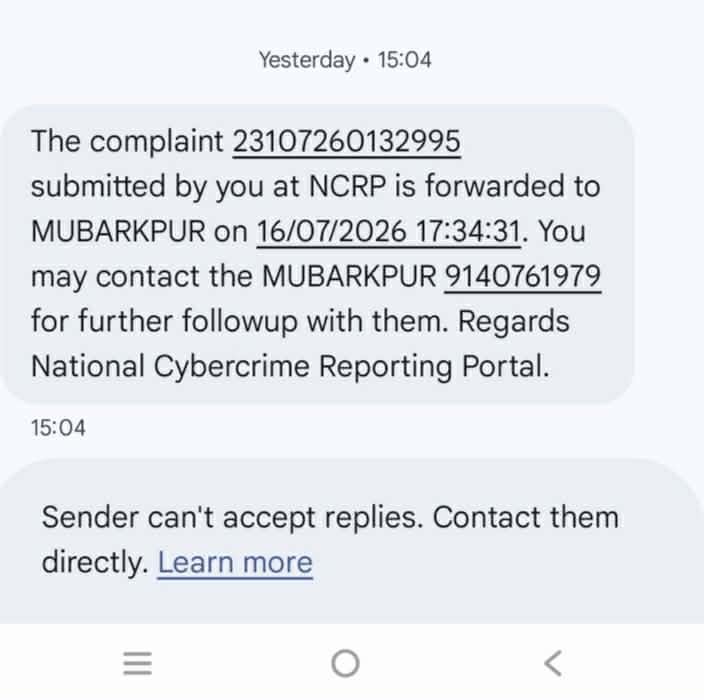 sh_official295's tweet photo. आरोपी की पहचान के बाद भी @azamgarhpolice कार्रवाई के बजाय फोन पर बदतमीजी कर रही है। चोरी के फोन से साइबर अपराध जारी है। कृपया तुरंत संज्ञान लें।

NCRP: 23107260132995

जनसुनवाई: 40019126031984

@hardoipolice @Uppolice @Cyberdost @dgpup @sh_official295 https://t.co/5BCdzYoqGO