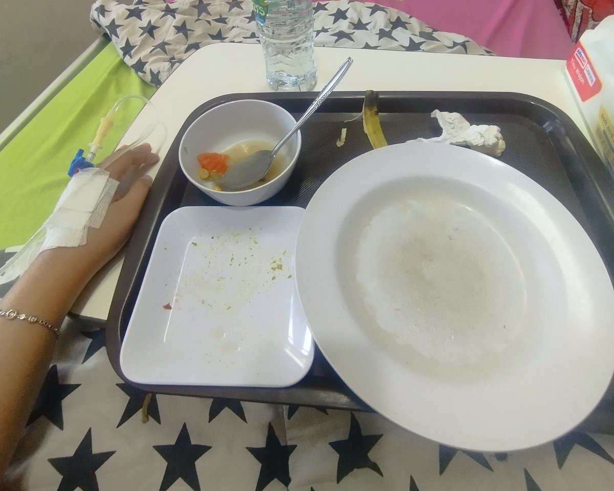 turnofffeeling's tweet photo. makan se lahap ini. gerak lincah bgt. gaada pusing demam mual muntah bapil. wajah seger ceria. hb cuma 7 ☺️ https://t.co/7SHByH7FKM