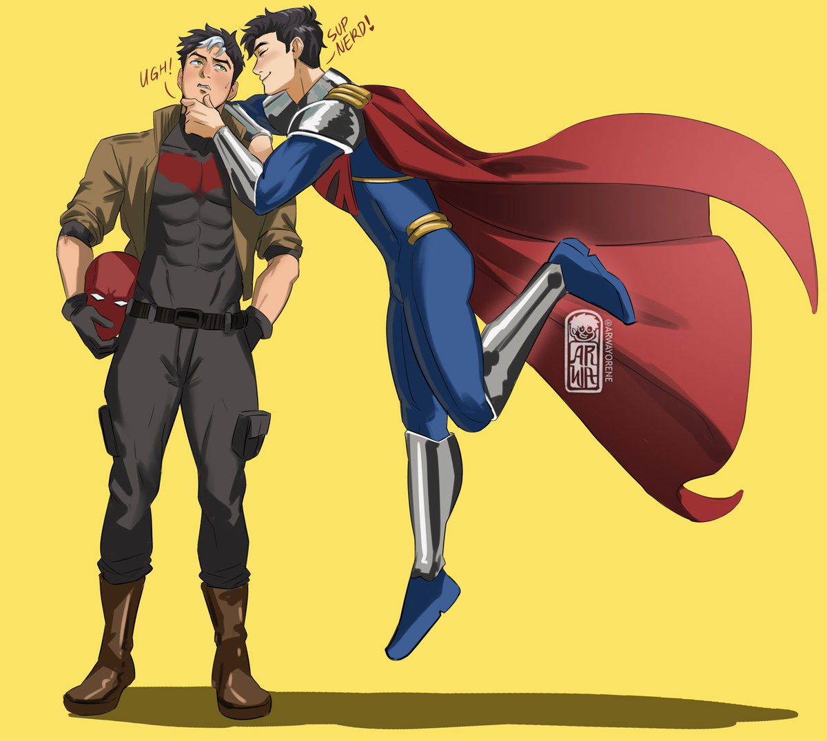 arwayorene's tweet photo. Just me getting attracted to these two dorks #primehood https://t.co/ZS8RteADuk
