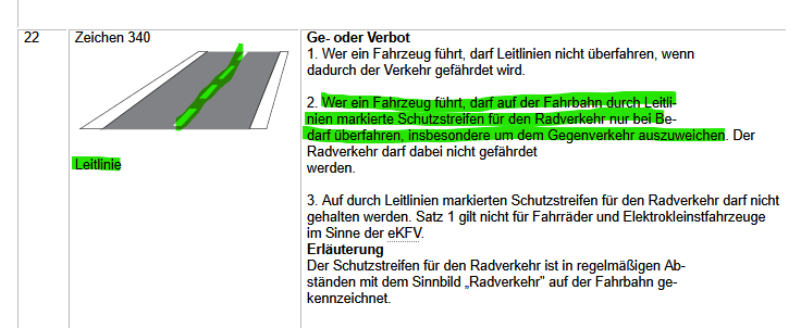 cb7713's tweet photo. @llord_pm @muehlendahl @polizeiberlin Das ist das Riesenproblem: So viele Leute wie du haben keine Ahnung von der STVO.
Gestrichelte Linie = Leitlinie = Schutzstreifen
Durchgezogene Linie + Entsprechendes Verkehrszeichen = Fahrradweg
Der Schutzstreifen darf nur bei Bedarf befahren werden.

Anlage 3 zu §42STVO https://t.co/OxhktPlUIV