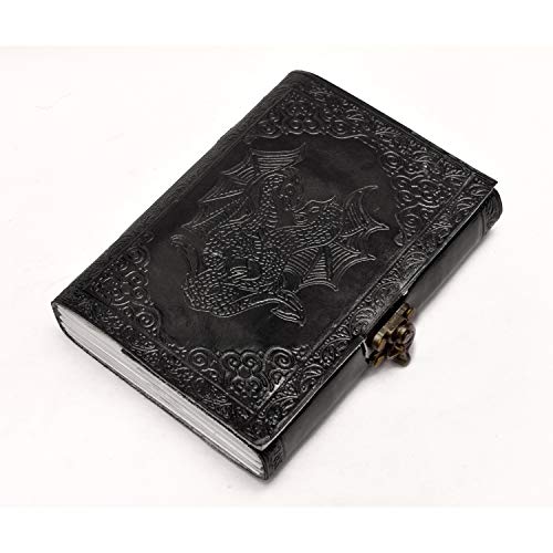 Cynthia_SnowVT's tweet photo. I just received AzureGreen DOUBLE DRAGON Blank Page BOOK Handcrafted Leather Writing Unlined 5 x 7 JOURNAL - 7 X 5 INCH - Royal Black from Anonymous via Throne. Thank you! https://t.co/gXaufddyru #Wishlist #throne https://t.co/D7NNPvyhu5