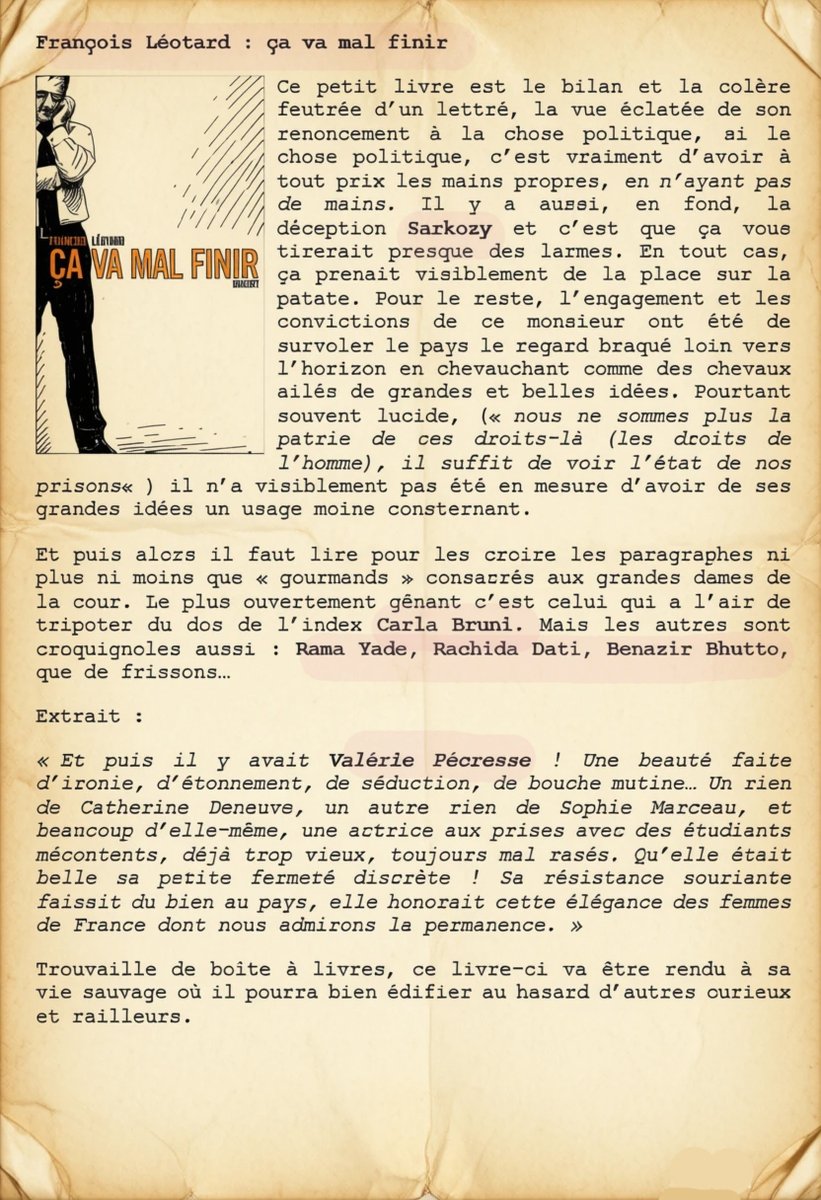 oujopo's tweet photo. 1 / François Léotard : ça va mal finir https://t.co/xrApzRxpfI