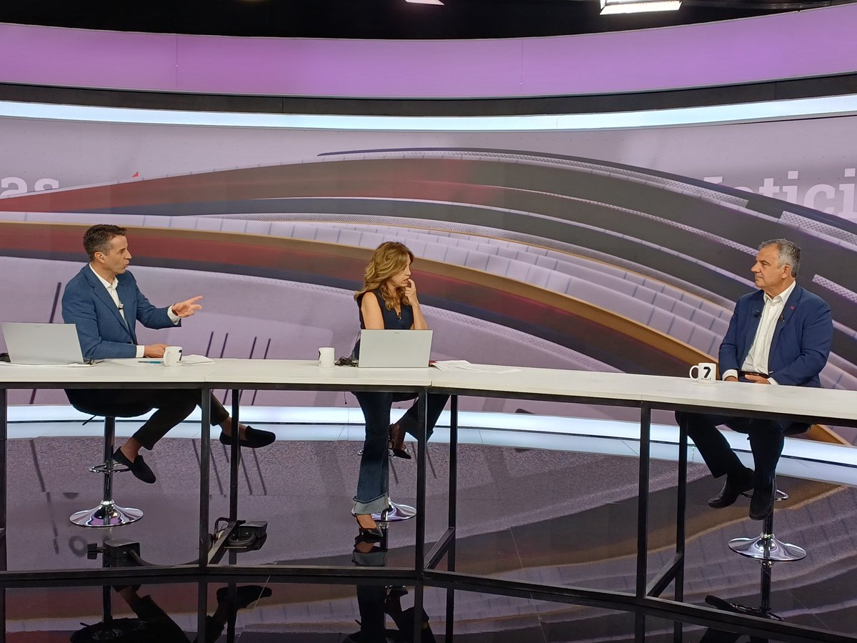 AmbientalRM's tweet photo. 🌊 El #MarMenor presenta, a estas alturas, valores similares a los del año pasado. Lo ha confirmado Juan María Vázquez en directo @la7tele
Seguimos vigilantes, es el ecosistema más monitorizado de Europa, por la cantidad de agua dulce que ha entrado durante 2026
Cuidar el Mar Menor sigue siendo una prioridad para la @regiondemurcia