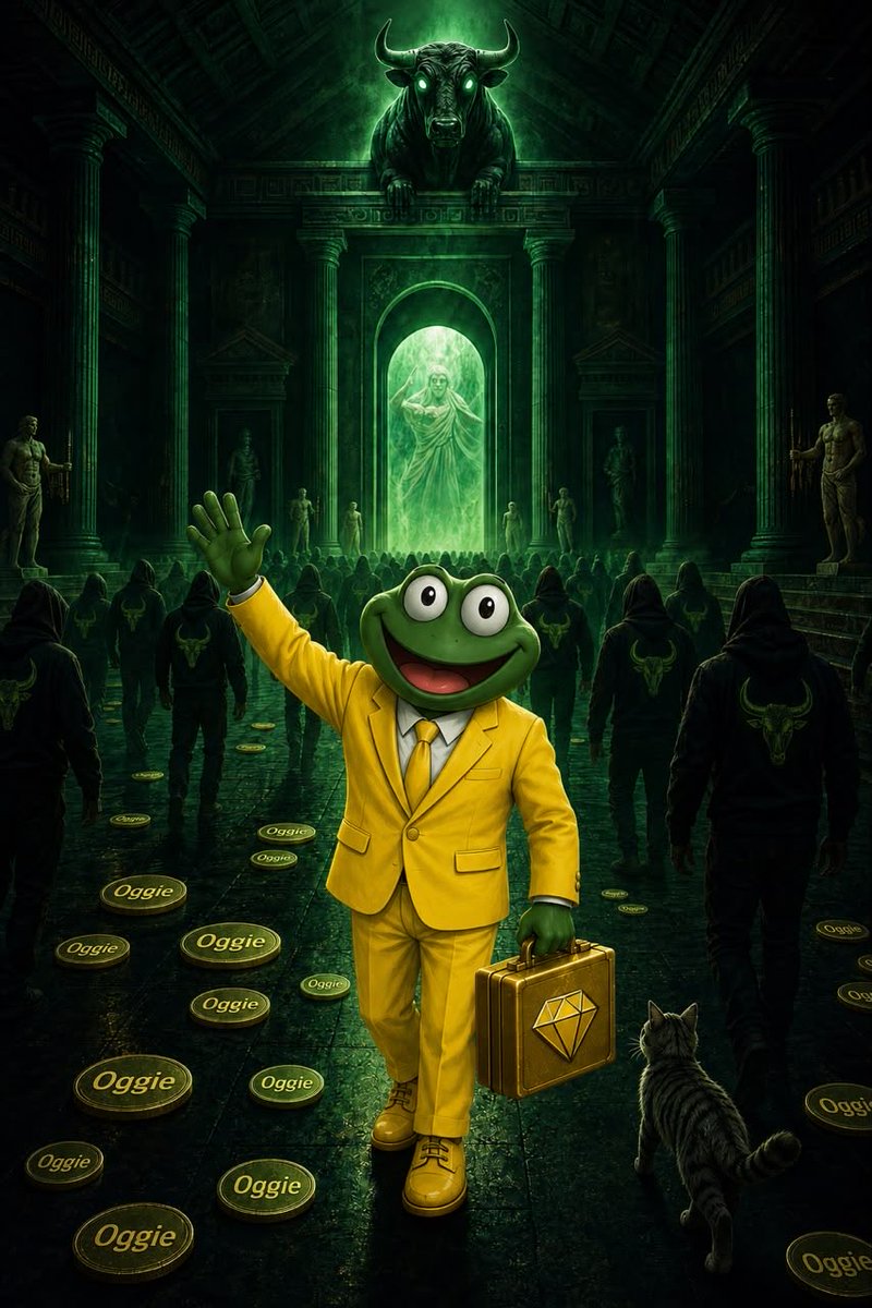 BullMindset1's tweet photo. The gate is open again, From silence comes momentum. 

The $OGGIE community returns stronger than ever. Let’s make history together. 

A stronger community build bigger vision and unstoppable achievements,

Get on the bull let’s ride the wave.

@OGGIEonBSC 🐸 
TG: https://t.co/AzvTGmtv4V

0xb41039E73C0b89B5c93c971D3B923704B11D24c6