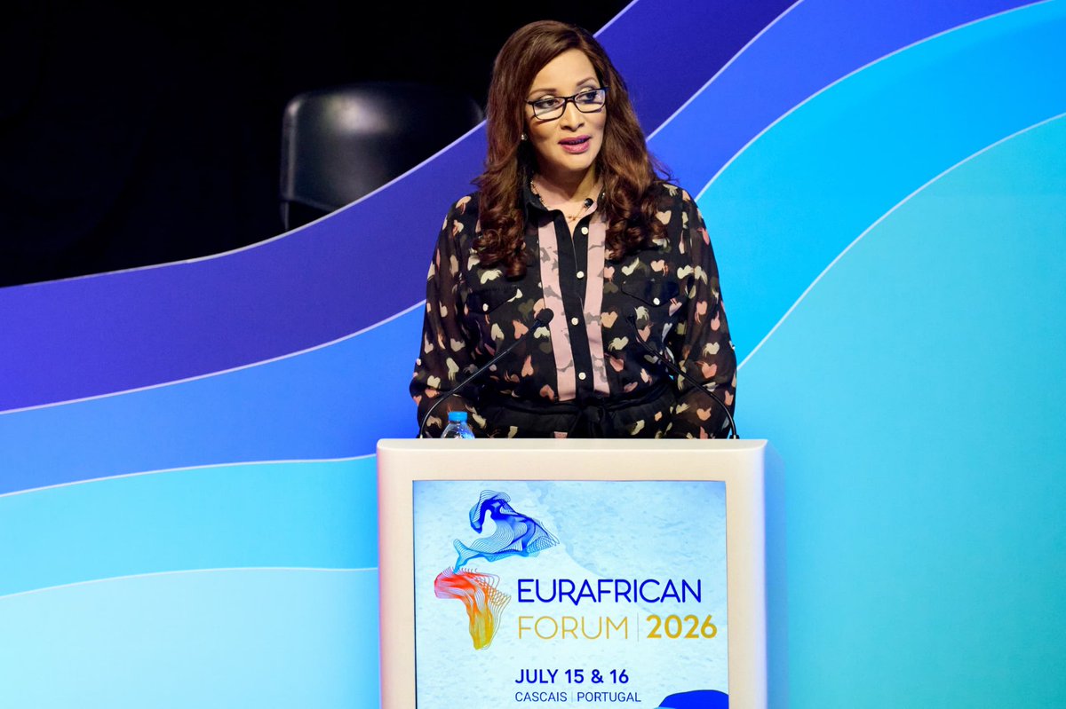 NigeriaMFA's tweet photo. The  Minister of Foreign Affairs, Her Excellency Ambassador Bianca Odumegwu-Ojukwu, has called for a more strategic, equitable and resilient partnership between Africa and Europe to address the growing geopolitical challenges confronting the international community effectively. https://t.co/1PdJzuOlvX