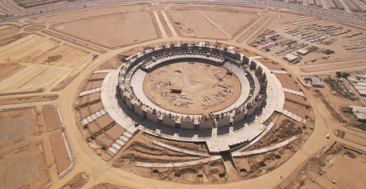 RayhamUnplugged's tweet photo. 🚨 UPDATE - RAFI CRICKET STADIUM 🚨

- The management of Bahria Town has written a letter to Field Marshal Asim Munir to grant permission for resuming construction work on Rafi Cricket Stadium. https://t.co/pmJJKrtWW7