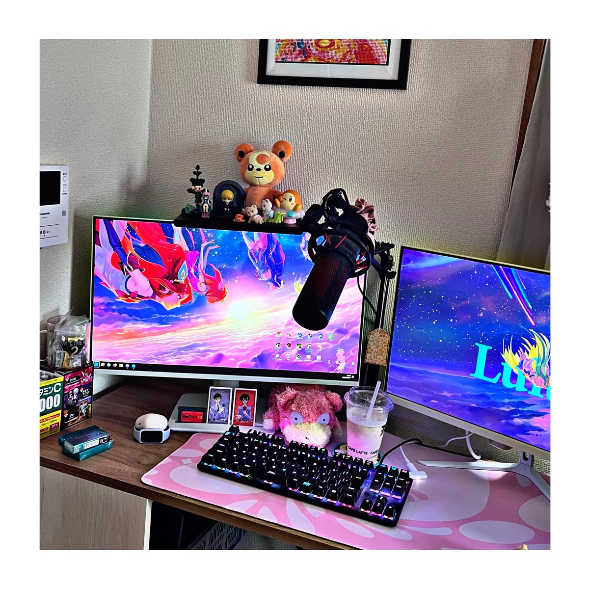 mcs269's tweet photo. あとまいくとまいくあーむとキーボード白にしたらきゃわやね🧸あ1500円くらいかけてヒメグマゲットした https://t.co/D7T8f9TuCM