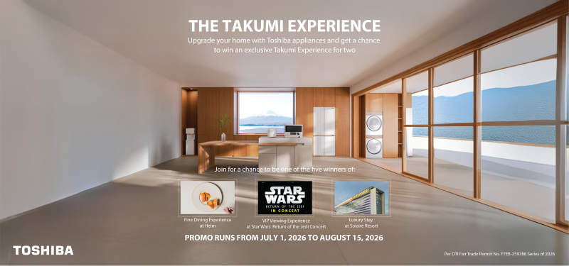 digitalspaceph's tweet photo. Get the Ultimate Takumi Experience with Toshiba’s most prestigious offer yet!
https://t.co/6KkxeouqcE https://t.co/hrDYhSkSGL