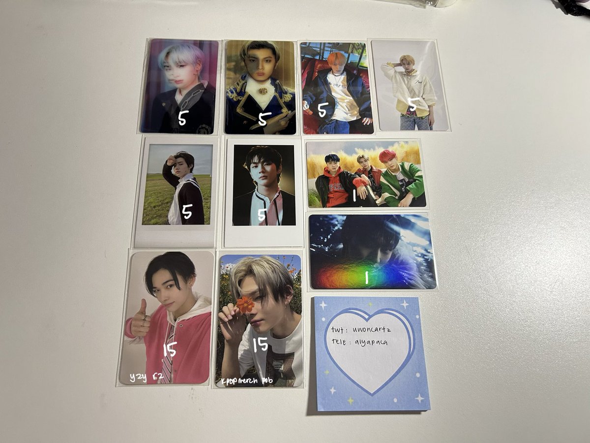 uwoncartz's tweet photo. wts enhypen photocards! help rt 🇲🇾

- ⭐️ has defect (check thread!)
- accept online banking only
- no rush postage
- wm rm8 | em rm15 (poslaju)

#pasarENHYPEN #pasarENHYPENmy https://t.co/8hrqerm01C