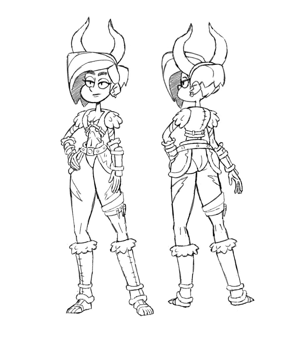 TrishaPickle's tweet photo. had to make a quick sketch of Trisha's Ren Fair costume before goin any further. https://t.co/KX7KRrqJMK