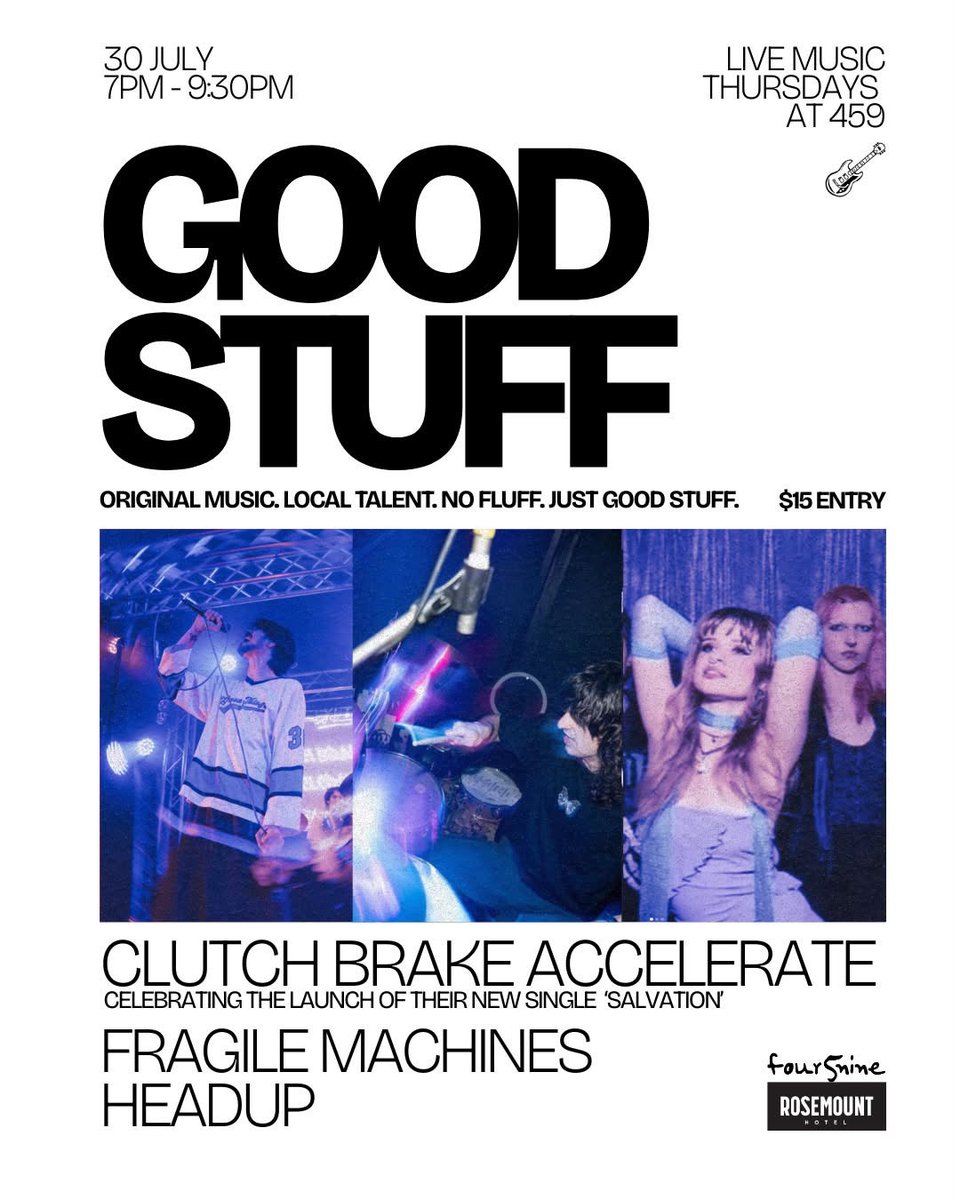 IdeologistIam's tweet photo. HEYOOOOOOOO EVERYBODY!!!! We are back and not alone, join us Thursday the 30th at ROSEMOUNT celebrating the release of CLUTCH BRAKE ACCELERATES BRAND NEW SINGLE ‘SALVATION’ with us FRAGILE MACHINES AND THE ONE THE ONLY HEADUP!

STARTING 7PM, LOVE TO SEE YOU THERE🤟🎤🥁🎸🔥 https://t.co/TttfU6jirt