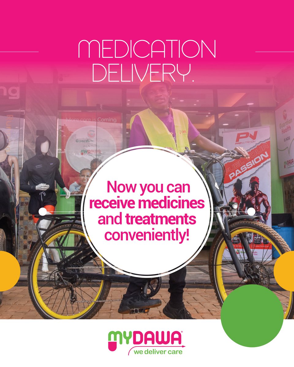 mydawaug's tweet photo. Need more information about our new name, MYDAWA?

We’re now your trusted healthcare experience created by bringing together the strengths of Guardian Health Pharmacy and Rocket Health.

📌One brand.
📌One experience.
📌Many ways to care for you.

Let’s see your additional queries in the comments!
#MyDawaUg #WeDeliverCare