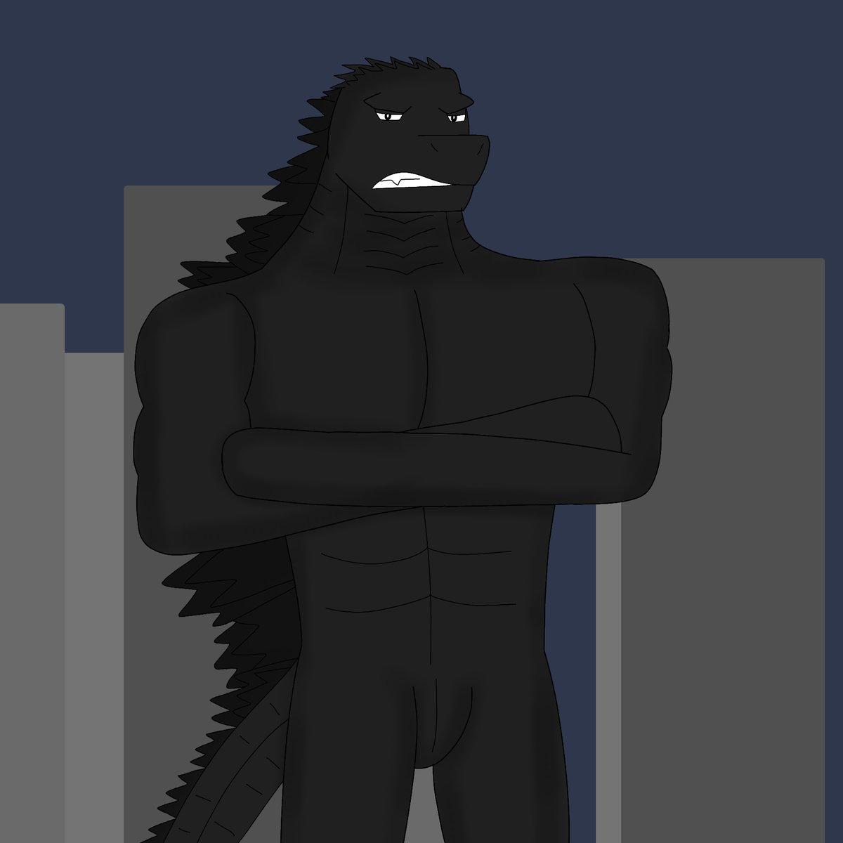 pare6044's tweet photo. Anthro Godzilla🦖☢️

⚠️NSFW Warning⚠️

#godzilla #bara #nsfw #furry https://t.co/DPSgxCziE9
