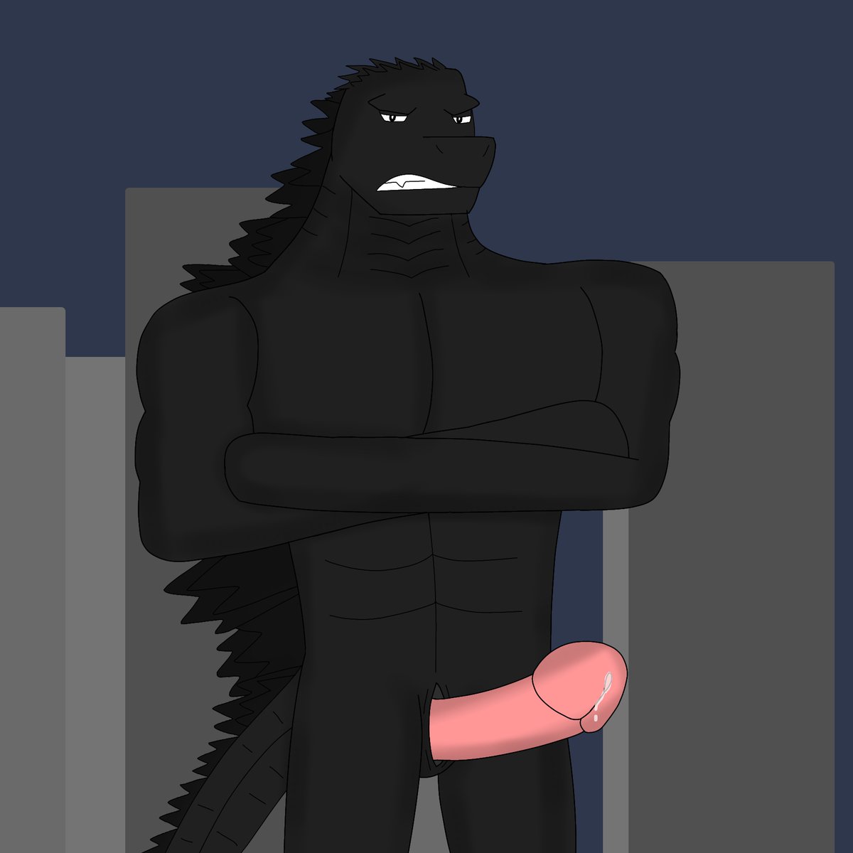 pare6044's tweet photo. Anthro Godzilla🦖☢️

⚠️NSFW Warning⚠️

#godzilla #bara #nsfw #furry https://t.co/DPSgxCziE9