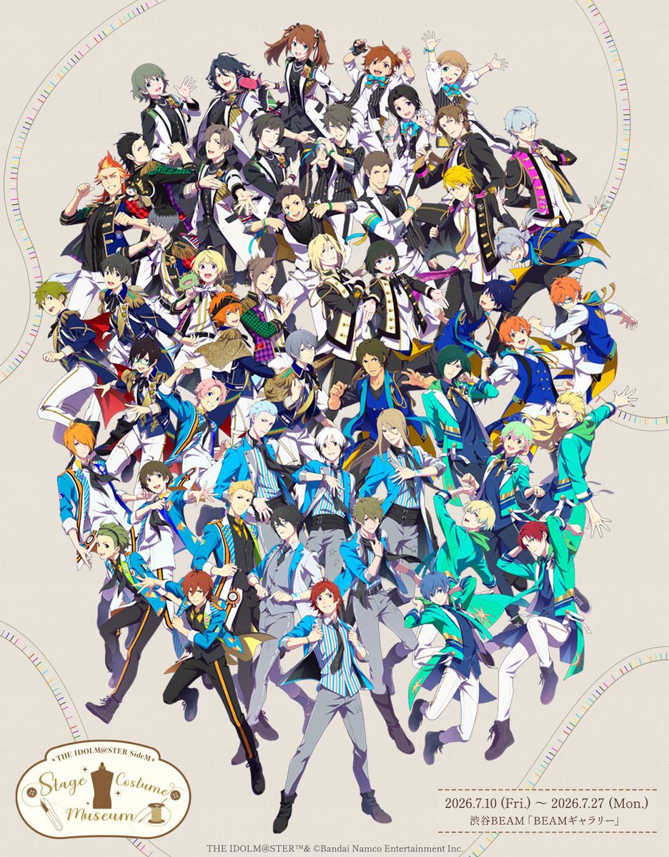 FiFS_nono's tweet photo. アイドルマスター SideM 12周年、おめでとうございます＆ありがとうございます！

昨年は作画1000体超えと言っていたのですが、さらにこの1年で衣装展の分も追加となりました。よし、描くぞ！となったらその度に49体ずつ増えていくので、今後の記録の伸びにもご期待ください！

引き続きチーム一丸となって頑張っていきますので、これからも315プロダクションをよろしくお願いいたします✨

#SideM