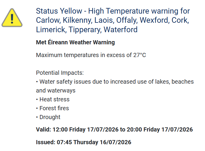 Met Éireann tweet media