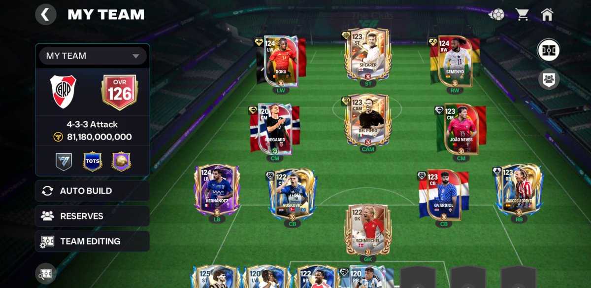 AdamsGadgets_'s tweet photo. @EAFCMobileForum How do y'all see this team.. what's your rate on it?. https://t.co/NPmFyUlkOY