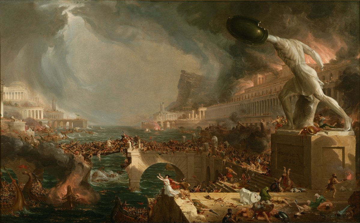 ChronoVerseCap's tweet photo. What if the Roman Empire never fell, but instead mutated into a 2,000-year unbroken fiat standard? 🏛️
It wouldn't be a utopia. It would be the ultimate Predatory State extracting human capital to service compounding debt. https://t.co/QZv4trUlh9