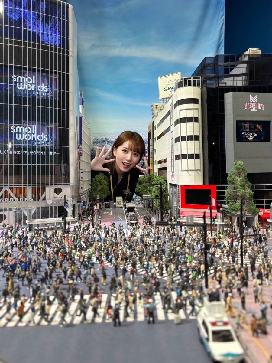 smallworlds2020's tweet photo. #渋谷ジオラマ企画 

ビルの間からのぞくように顔を出すと、
ミニチュアの渋谷に巨人が現れたような
写真が撮れます…‼️🦖✨

ぜひ撮ってみてね〜📸 https://t.co/guNUePGOh8
