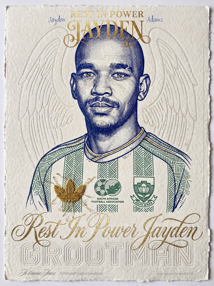 JaixOnx's tweet photo. Rest well, Jayden Adams @Masandawana @BafanaBafana 🙏🕊️💔 #RIPJayden https://t.co/Xi3oVcdSPK