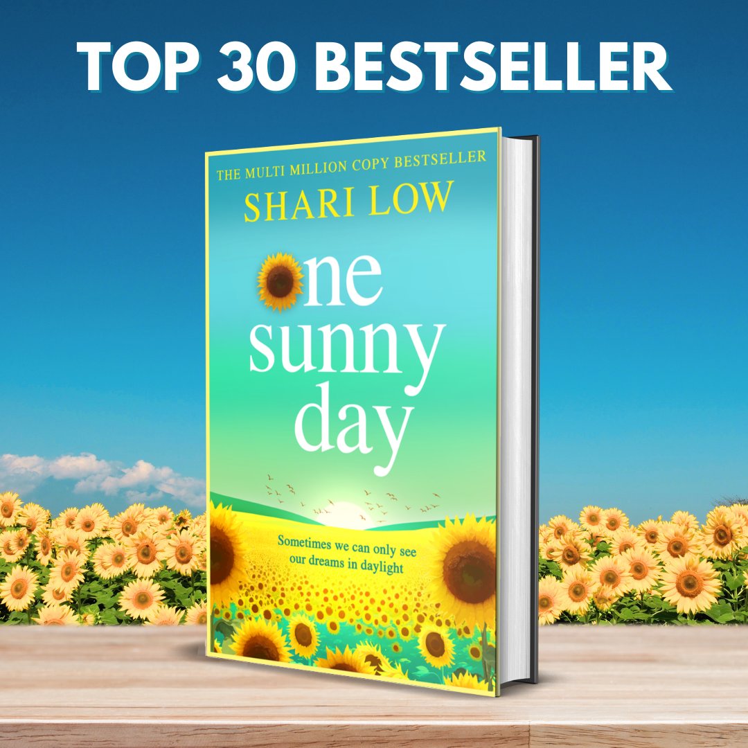 BoldwoodBooks's tweet photo. ⭐️ TOP 30 BESTSELLER ⭐️
From multi-million bestseller @sharilow comes an uplifting story of community, friendship and love 💕☀️ Start reading #OneSunnyDay now! https://t.co/sF9z6gehrh https://t.co/LDT3MVol1X